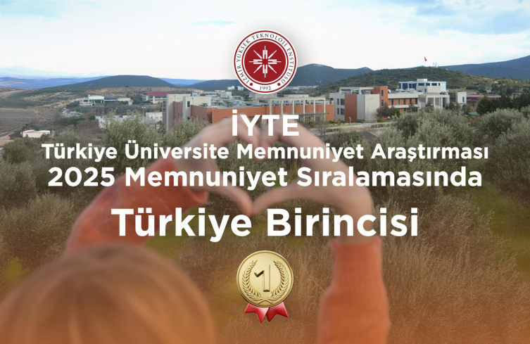İYTE, öğrenci memnuniyetinde Türkiye birincisi